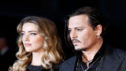 Amber Heard and Johnny Depp