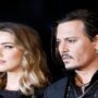 At a tense point in the trial, Johnny Depp and Amber Heard exchange a short eye contact