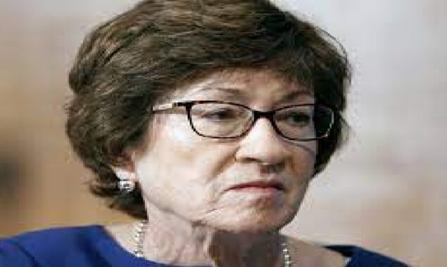 Senator Collins is shocked by the leak of supreme court draft regarding roe v wade