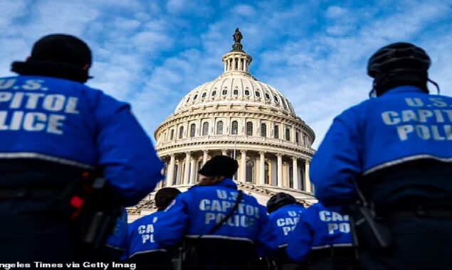A Capitol Police officer accidentally fires inside cannon house office building DC