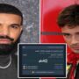 Drake bets on Formula One racer Charles Leclerc and loses more than $230,000