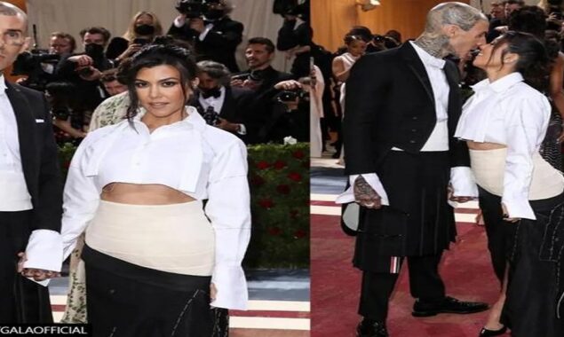 Kourtney Kardashian and Travis Barker’s Twinning at Met Gala 2022