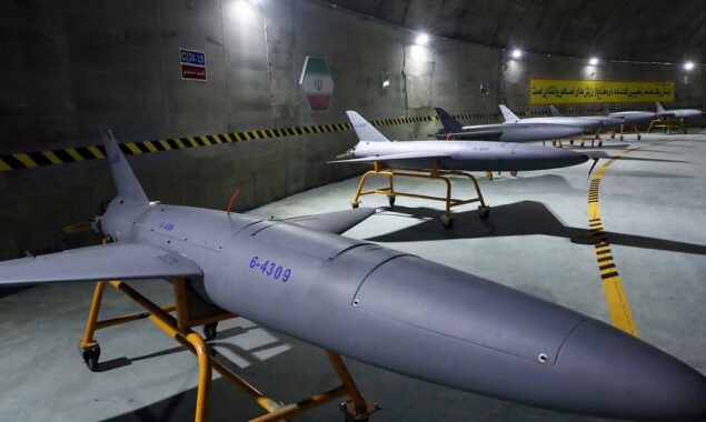 Iran unveils underground drone base