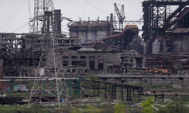 Russia says evacuation of badly wounded Ukrainian forces from Mariupol’s Azovstal plant has begun