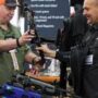 The creator of a firearm utilized in the Texas firing hauls out of the NRA show