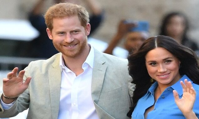 In the United States, Prince Harry and Meghan Markle have been accused of ‘playing royals’
