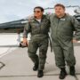 Tom Cruise takes James Corden on a fighter jet fly and recreates an aerial feat from the film ‘Top Gun’