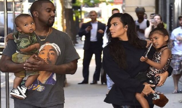 Kanye West asserts Kim Kardashian only allowed him to visit three of their children