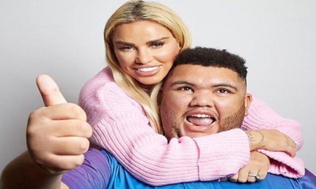 Katie Price chastised for ‘photoshopping’ her son Harvey on his 20th birthday