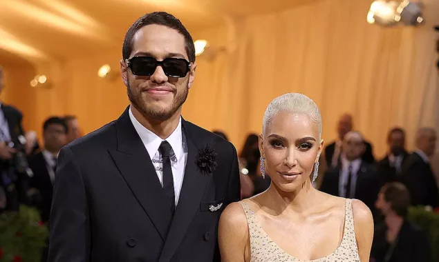 Kim Kardashian and Pete Davidson in London, Photos