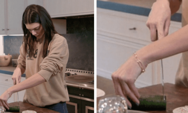 Kendall Jenner has been labelled a “spoilt child” for her inability to slice a cucumber: ‘Tragic’