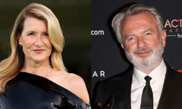 In ‘Jurassic Park,’ Sam Neill and Laura Dern discuss their 19-year age difference: ‘Felt entirely fitting.’