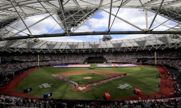 Major league baseball will be played in London in 2023,2024 and 2026