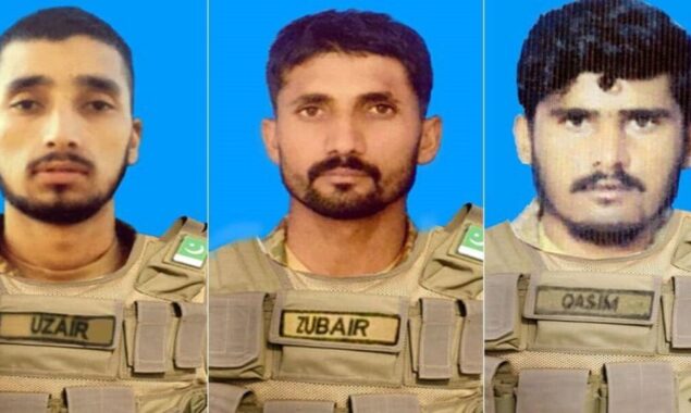 Three children, three soldiers killed in Pakistan suicide blast