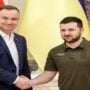 Andrzej Duda addresses Ukraine parliament as first leader to ever do so