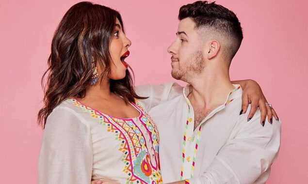 Nick Jonas and wife Priyanka Chopra share first glimpse of baby girl
