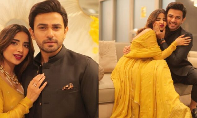 Saboor Aly and Ali Ansari are beating the heat this summer with a beach party