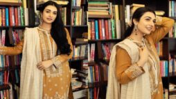 Sarah Khan Exudes Elegance in Traditional Wear
