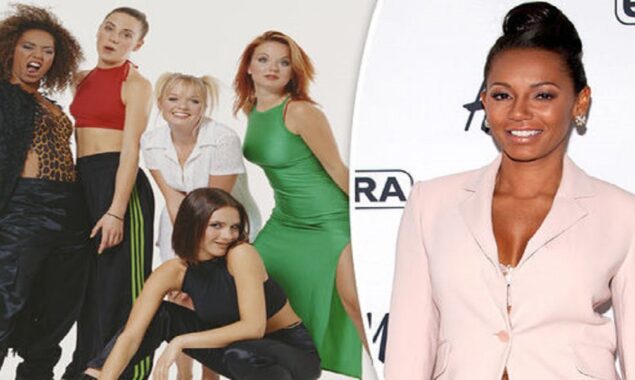 Mel B receives special birthday greetings from the Spice Girls