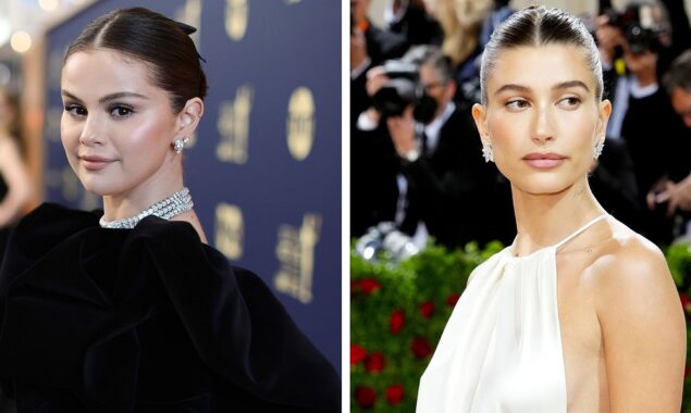 Hailey Bieber is dragged after her BFF’s’shades.’ Selena Gomez on the internet