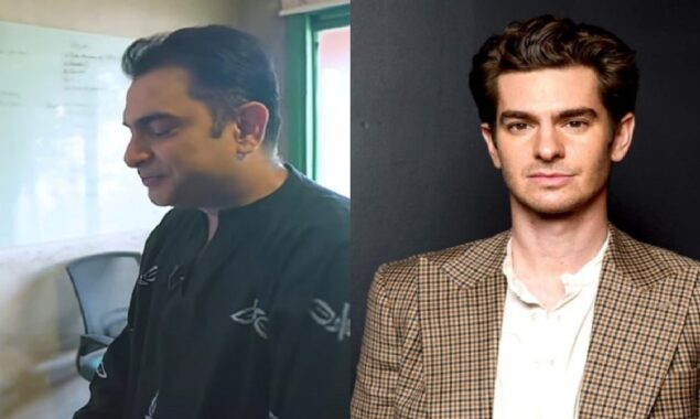 Does Sarmad Khoosat resemble Andrew Garfield?