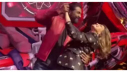 On the sets of DID Li’l Masters 5, Sonali Bendre does a romantic “off duty” dance with Remo Dsouza.