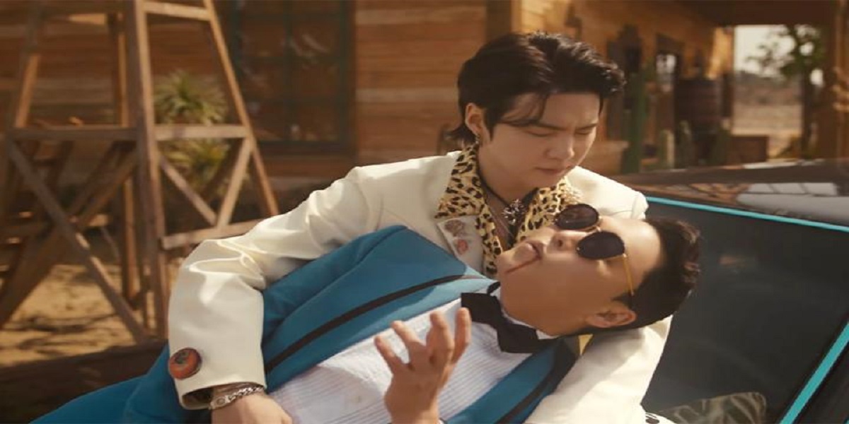 BTS Suga PSY