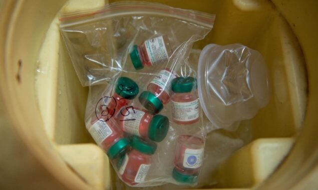 Polio in London Sewage samples