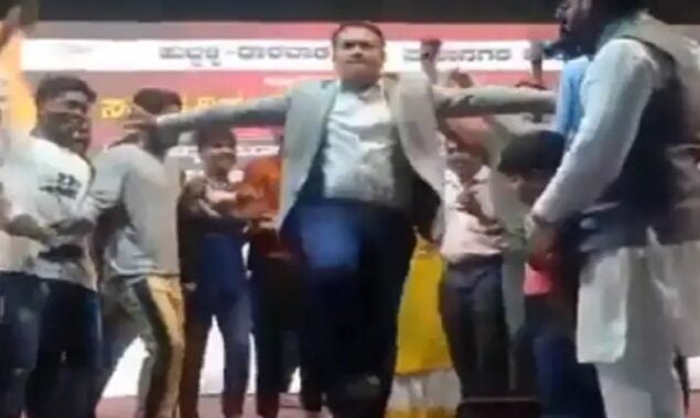 Internet users are impressed with the energetic dance moves of a Karnataka IAS officer