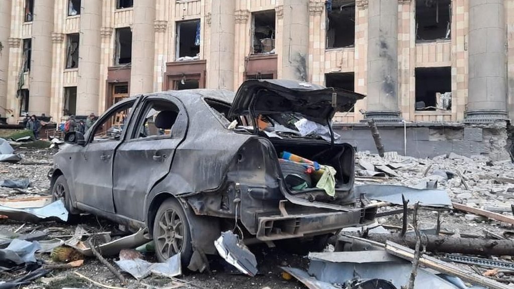 Russian bombing