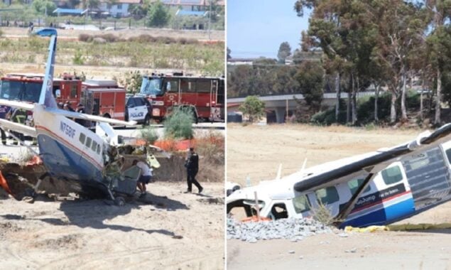 San Diego: One killed and another injured in skydiving plane crash