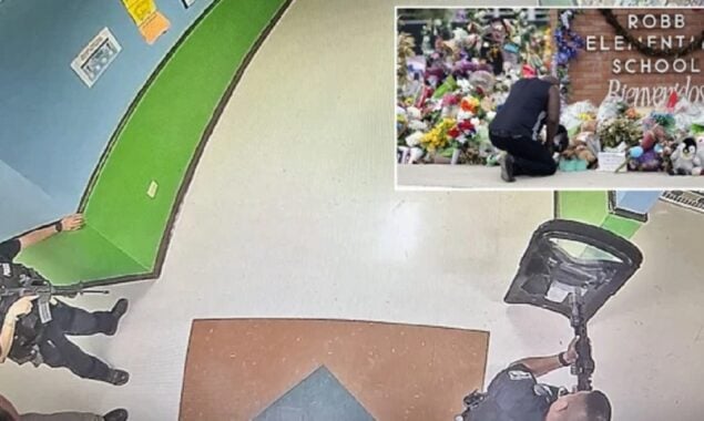 Cops had rifles 19 minutes in but didn’t confront gunman: Texas school shooting