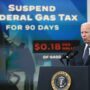 President Biden requests federal gas tax to be suspended for 90 days in Congress
