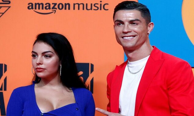Georgina Rodriguez cuddles up with Man of her dreams, Cristiano Ronaldo