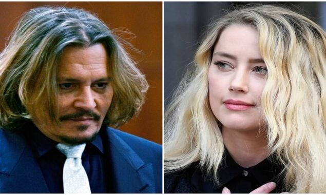 Amber Heard and Johnny Depp