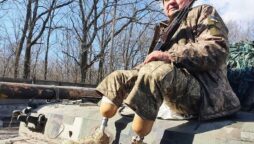 Brave Ukrainian Soldier