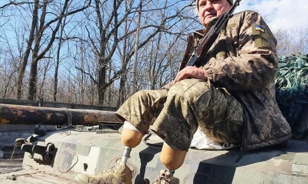 55-year-old courageous Ukrainian soldier with no legs defends his house from Putin’s forces