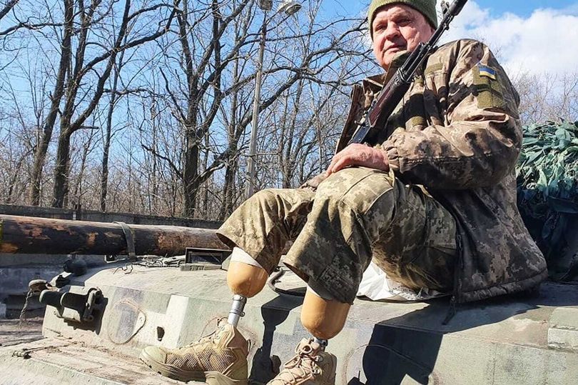 Brave Ukrainian Soldier
