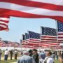 Flag Day: Americans are enthusiastically raising red, blue, and white flags, high up in the sky