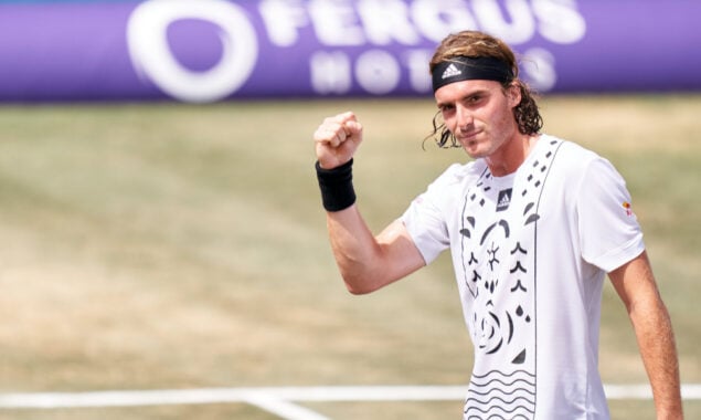 Stefanos Tsitsipas defeats Ilya Ivashka to advance to top eight