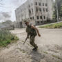 80 percent of a key contested city in eastern Ukraine is under Russian control