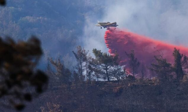 Turkey battles wildfire in Marmaris for third day