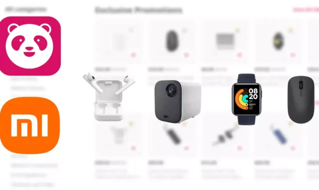 Products from realme will be offered on Foodpanda
