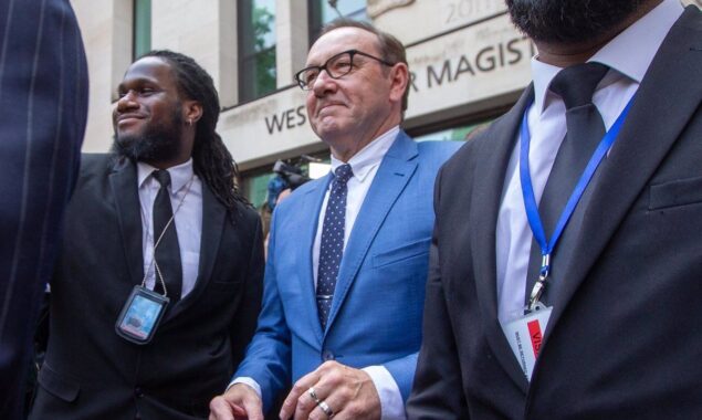 Kevin Spacey was granted bail after being charged with sexual assault