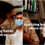 Man plays pranks on girlfriend before popping the question to her in the air