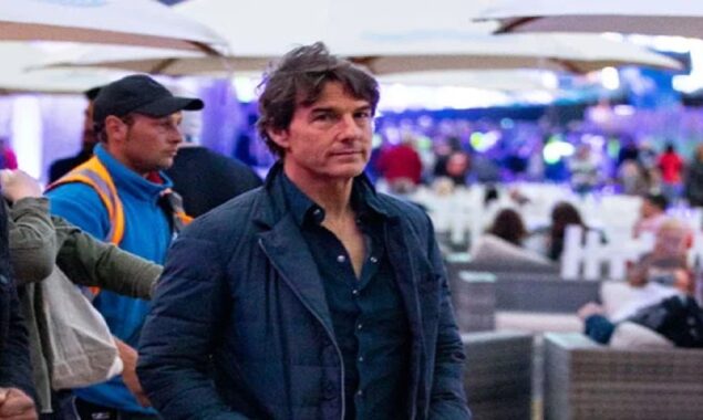 Tom Cruise make unexpected visit at Rolling Stone show in London