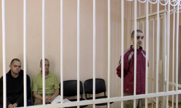 Britons and Moroccan sentenced to death after capture in Ukraine by Russian separatist