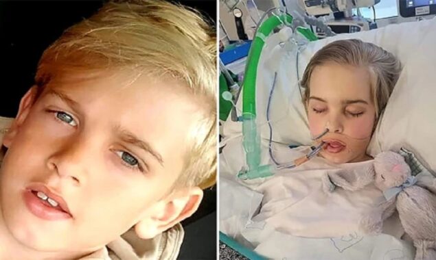Parts of boy’s brain are decaying