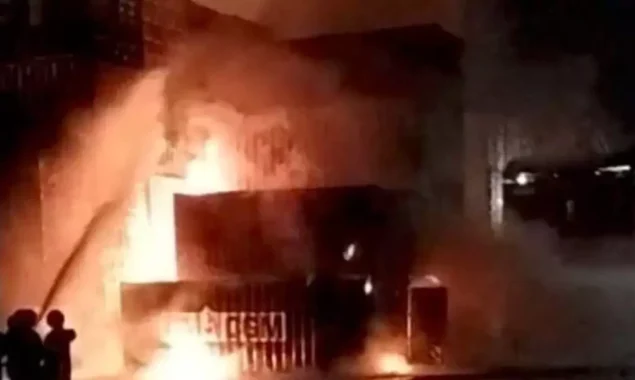Nine firefighters were killed, in the line of duty