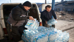 Mariupol's drinking water shortage